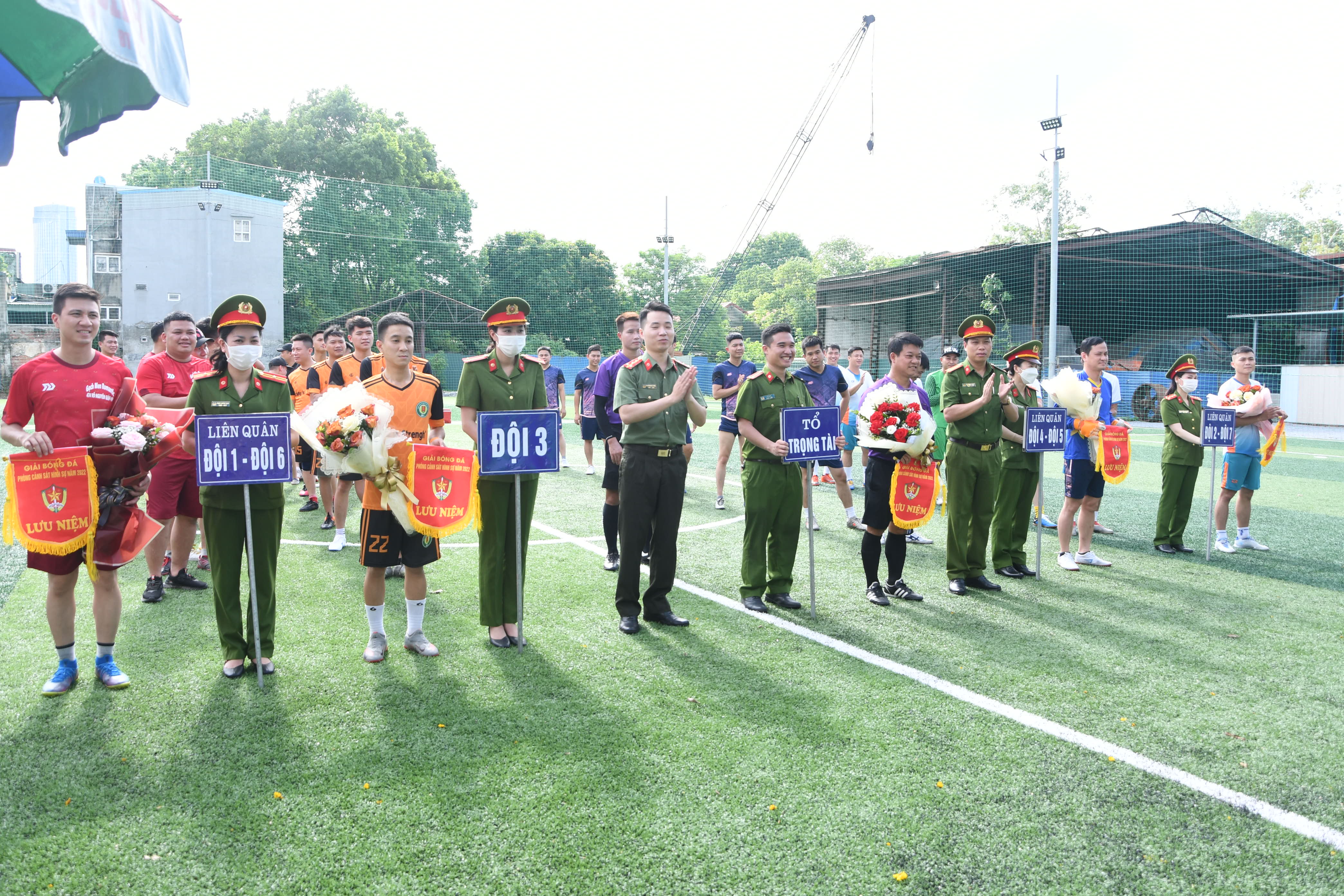 Phòng Cảnh sát Hình sự: Tổ chức Giải bóng đá nội bộ